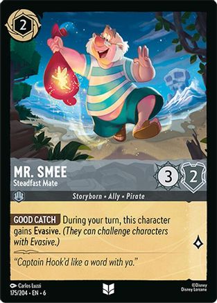 (175/204) Mr. Smee - Steadfast Mate - Azurite Sea Normal