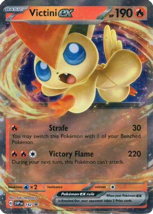 Victini ex (142) - SV Scarlet & Violet Promo Cards Holofoil - Promo