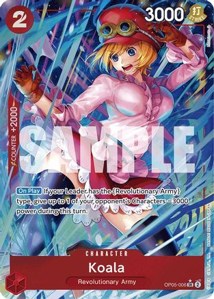 (OP05-006) Koala (Alternate Art) - Premium Booster -The Best- Foil