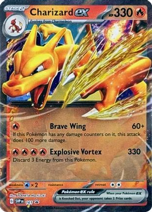 Charizard ex (161) - SV Scarlet & Violet Promo Cards Holofoil - Promo