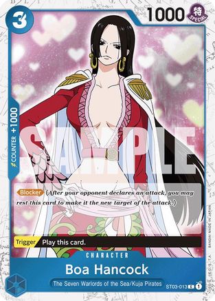 (ST03-013) Boa Hancock (ST03-013) (Jolly Roger Foil) - Premium Booster -The Best- Foil