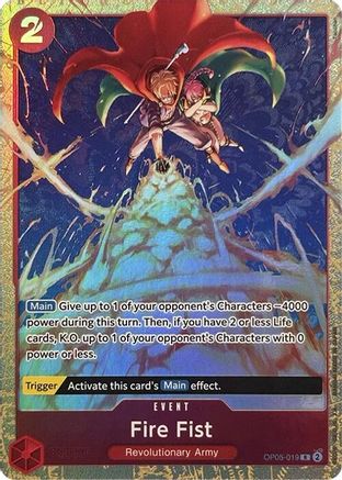 (OP05-019) Fire Fist (Premium Card Collection -Best Selection Vol. 2-) - One Piece Promotion Cards Foil