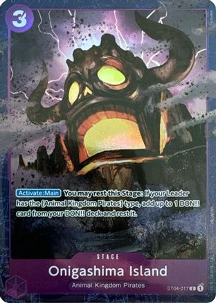 (ST04-017) Onigashima Island (Premium Card Collection -Best Selection Vol. 2-) - One Piece Promotion Cards Foil