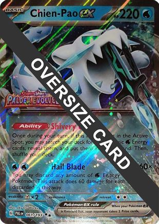 Chien-Pao ex (61/193) - Jumbo Cards Holofoil - Double Rare