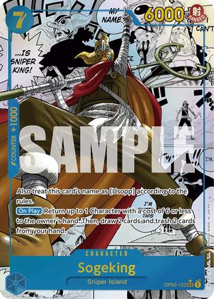 (OP03-122) Sogeking (Manga) - Premium Booster -The Best- Foil