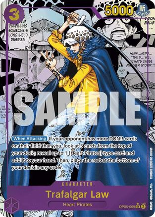 (OP05-069) Trafalgar Law (OP05-069) (Manga) - Premium Booster -The Best- Foil