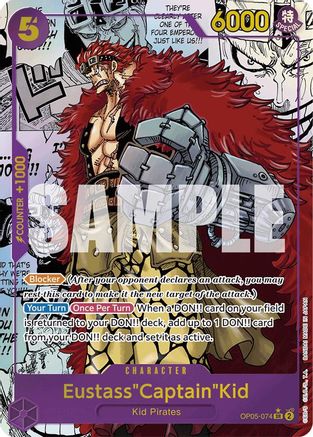 (OP05-074) Eustass"Captain"Kid (OP05-074) (Manga) - Premium Booster -The Best- Foil