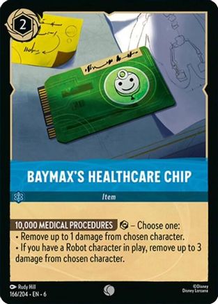(166/204) Baymax's Healthcare Chip - Azurite Sea Normal