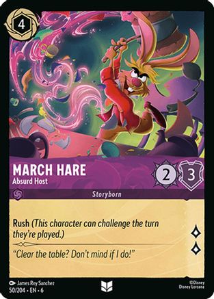 (050/204) March Hare - Absurd Host - Azurite Sea Cold Foil