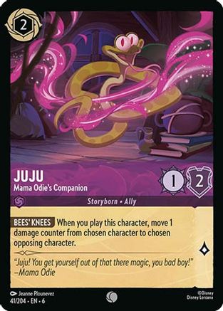 (041/204) Juju - Mama Odie's Companion - Azurite Sea Normal
