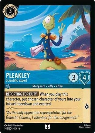 (144/204) Pleakley - Scientific Expert - Azurite Sea Cold Foil