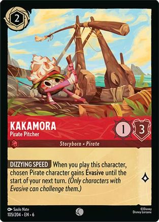 (105/204) Kakamora - Pirate Pitcher - Azurite Sea Normal