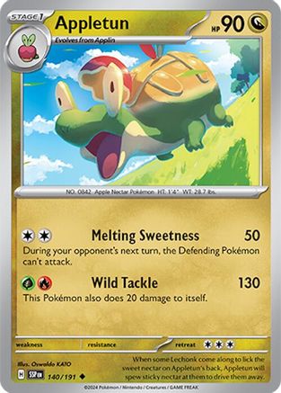 Appletun (140/191) - SV08 Surging Sparks - Uncommon
