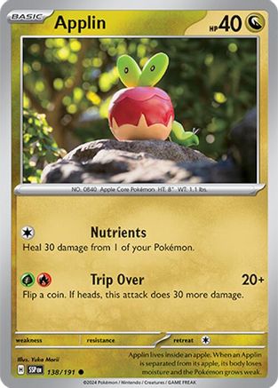 Applin (138/191) - SV08 Surging Sparks - Common