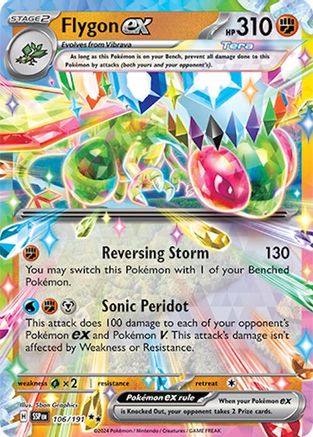 Flygon ex (106/191) - SV08 Surging Sparks Holofoil - Double Rare