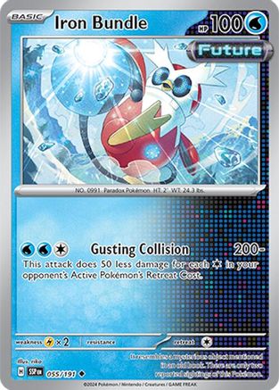 Iron Bundle (55/191) - SV08 Surging Sparks Reverse Holofoil - Uncommon