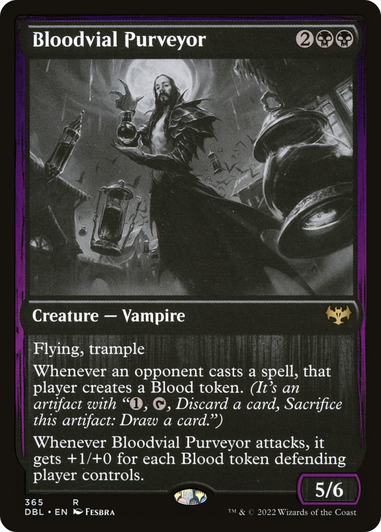 Bloodvial Purveyor (DBL-365) - Innistrad: Double Feature Foil
