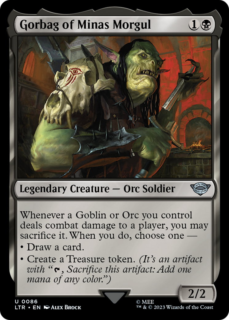 Gorbag of Minas Morgul (LTR-086) - The Lord of the Rings: Tales of Middle-earth Foil