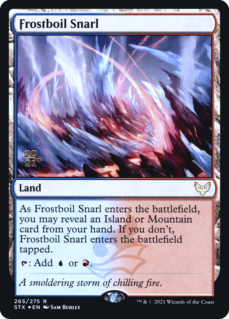 Frostboil Snarl (PRE-265S) - Strixhaven: School of Mages Promos (Prerelease) Foil