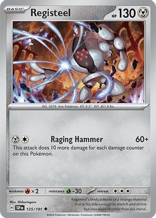 Registeel (125/191) - SV08 Surging Sparks - Uncommon