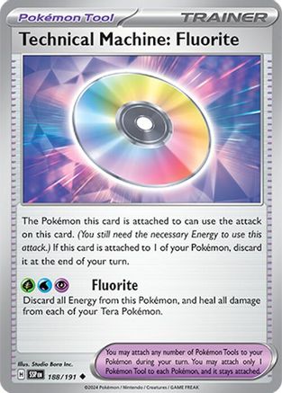 Technical Machine: Fluorite (188/191) - SV08 Surging Sparks - Uncommon