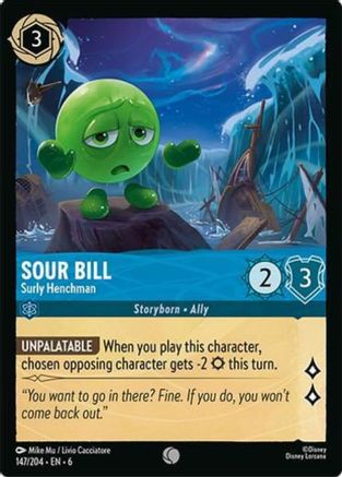 (147/204) Sour Bill - Surly Henchman - Azurite Sea Normal