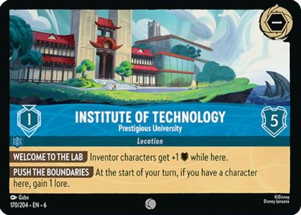(170/204) Institute of Technology - Prestigious University - Azurite Sea Cold Foil