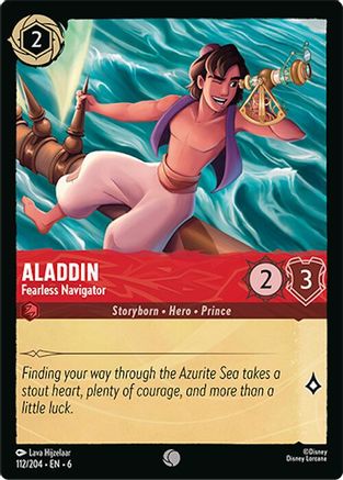 (112/204) Aladdin - Fearless Navigator - Azurite Sea Normal