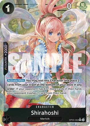 (OP05-082) Shirahoshi (OP05-082) (Alternate Art) - Premium Booster -The Best- Foil