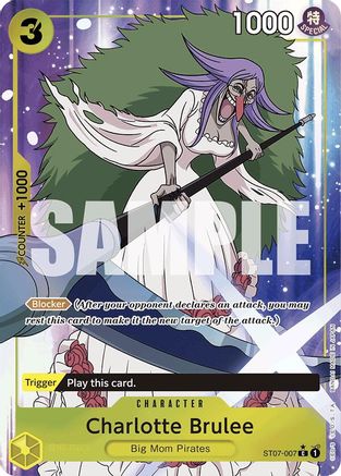 (ST07-007) Charlotte Brulee (Full Art) - Premium Booster -The Best- Foil