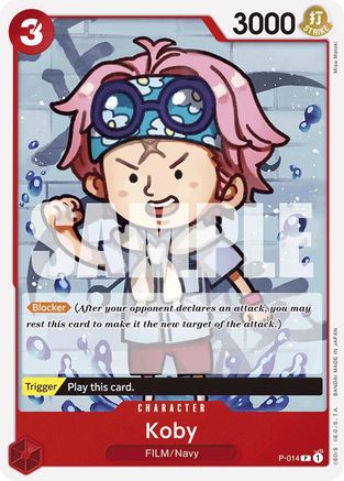 (P-014) Koby (Reprint) - Premium Booster -The Best- - Normal