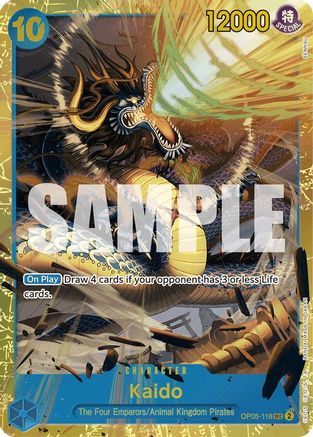 (OP05-118) Kaido (Reprint) - Premium Booster -The Best- - Foil