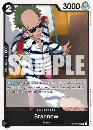 (OP03-089) Brannew (Reprint) - Premium Booster -The Best- - Normal