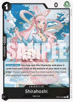 (OP05-082) Shirahoshi (Reprint) - Premium Booster -The Best- - Foil