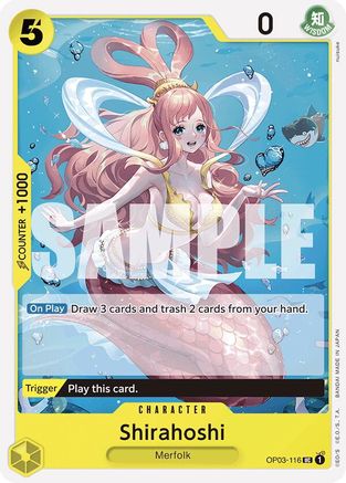 (OP03-116) Shirahoshi (Reprint) - Premium Booster -The Best- - Normal