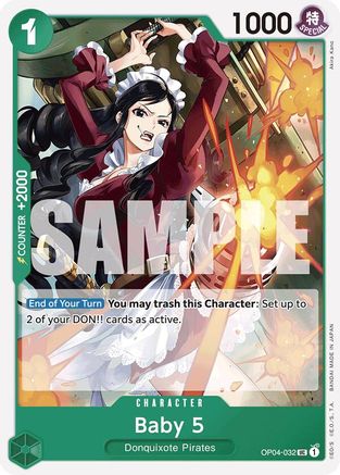 (OP04-032) Baby 5 (Reprint) - Premium Booster -The Best- - Normal