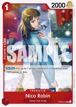 (OP05-010) Nico Robin (Reprint) - Premium Booster -The Best- - Normal