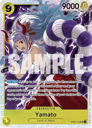 (OP04-112) Yamato (Reprint) - Premium Booster -The Best- - Foil