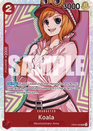 (OP05-006) Koala (Reprint) - Premium Booster -The Best- - Foil
