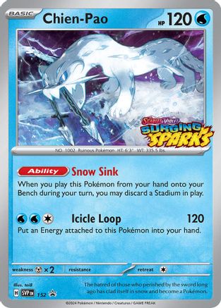 Chien-Pao (152) - SV Scarlet & Violet Promo Cards Holofoil - Promo