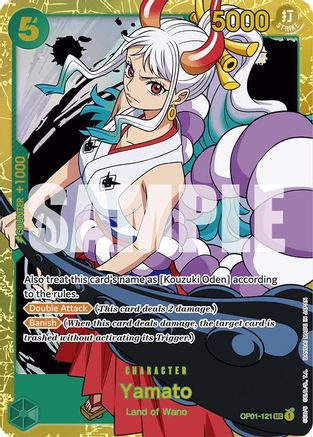 (OP01-121) Yamato (Reprint) - Premium Booster -The Best- - Foil
