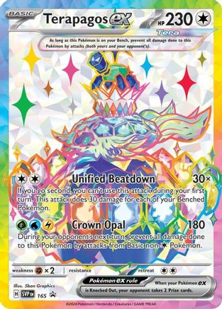 Terapagos ex 165 - SV Scarlet & Violet Promo Cards Holofoil - Promo
