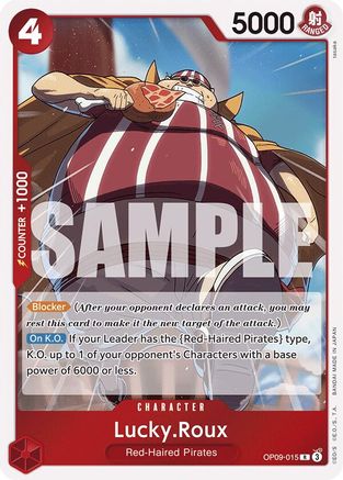 (OP09-015) Lucky.Roux - Emperors in the New World Foil