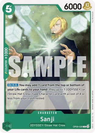 (OP09-028) Sanji (028) - Emperors in the New World Normal