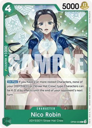 (OP09-033) Nico Robin (033) - Emperors in the New World Normal