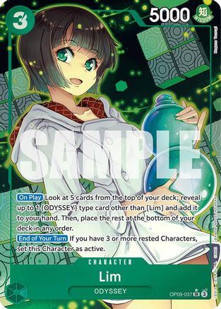 (OP09-037) Lim (037) (Parallel) - Emperors in the New World Foil