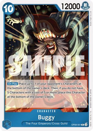 (OP09-051) Buggy (051) - Emperors in the New World Foil