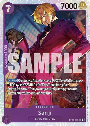 (OP09-065) Sanji (065) - Emperors in the New World Foil