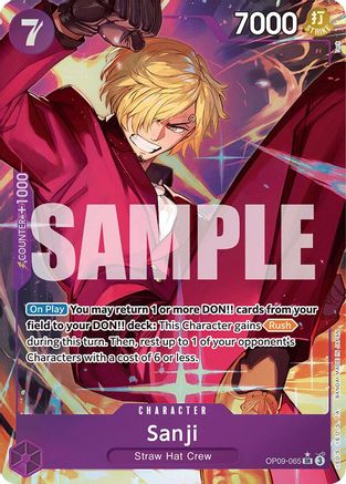 (OP09-065) Sanji (065) (Parallel) - Emperors in the New World Foil