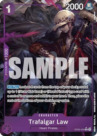(OP09-069) Trafalgar Law (069) (Parallel) - Emperors in the New World Foil